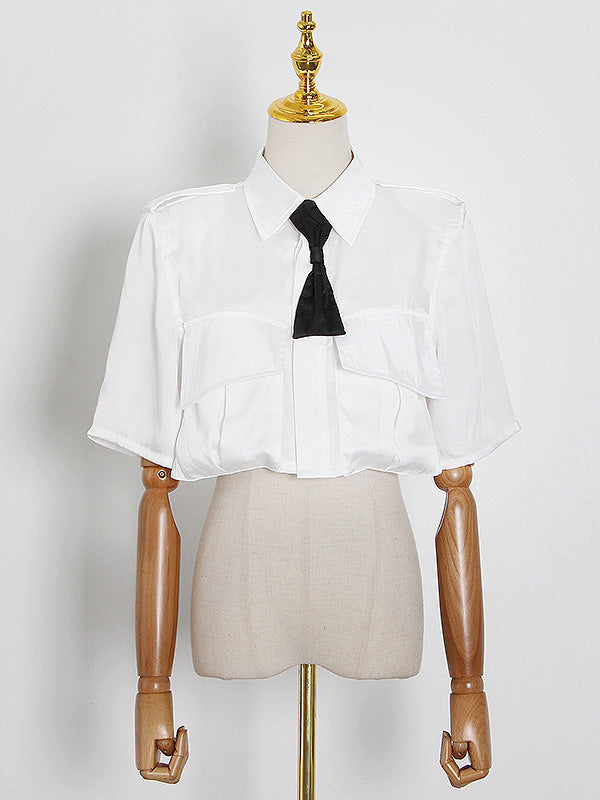 Original Lapel Shirt Blouse Tops