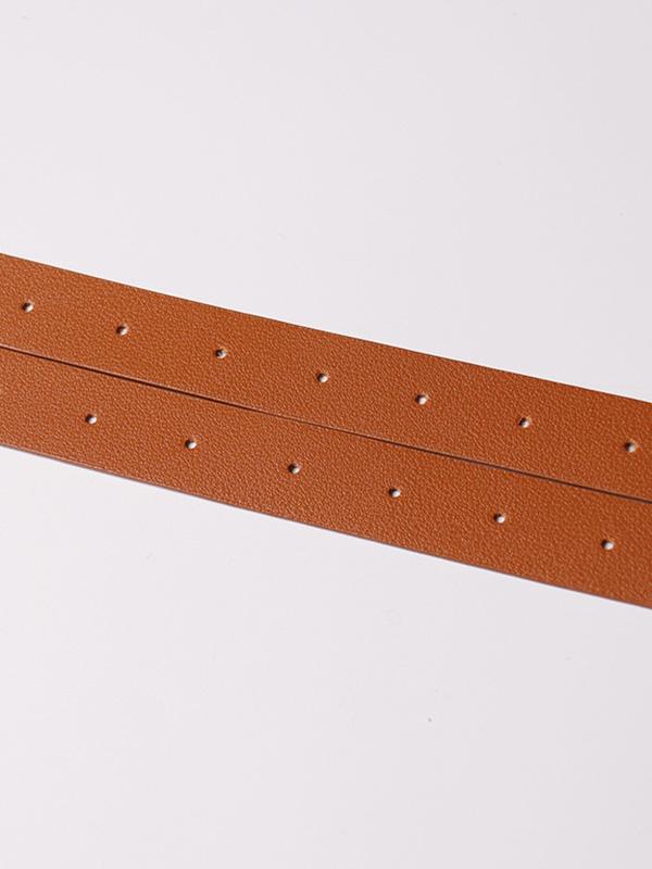 Horseshoe Metal Buckle Belt