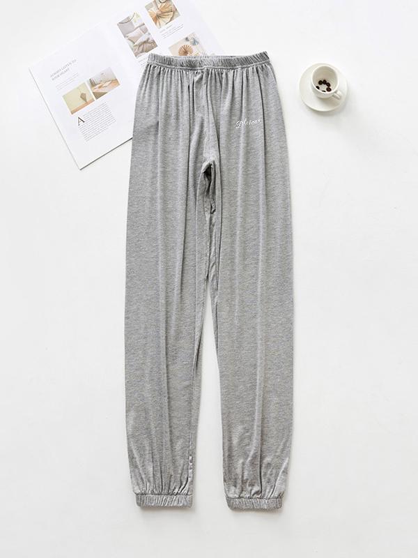 Comfortable Solid Pajama Pants