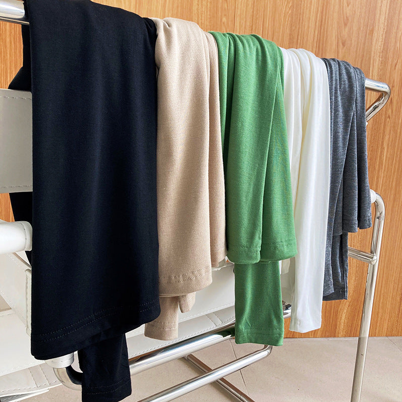 Casual Comfortable Turtleneck T-Shirt