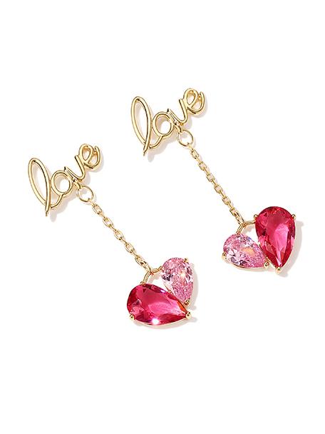 Original Loving Heart Designed Earrings